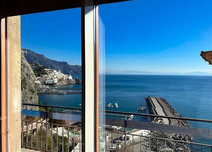 شقة Panoramico A Due Passi Dal Mare أمالفي